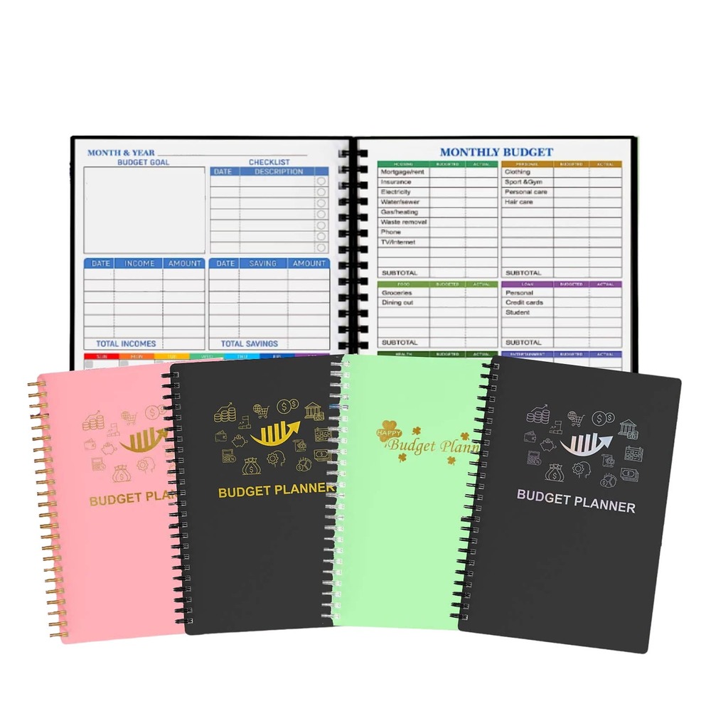 Budget Planner - available in 4 colors - $12 each